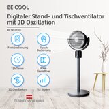 BE COOL BC18STTIDC Ventilator | Shoptok.si