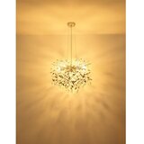 Globo 64138H2S - Luster na sajli QUEENA 10xE14/40W/230V srebrna | Eponuda.com