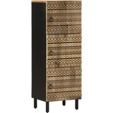  Visoka ploča 40x33,5x110 cm Puno grubo drvo Mango | shoptok.hr
