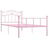  Za krevet ružičasti metalni 90 x 200 cm | shoptok.hr