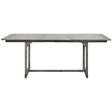  Vrtni blagovaonski stol (150 - 200)x100x75 cm od drva bagrema | shoptok.hr