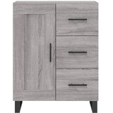  Visoka komoda siva sonome 69,5x34x180 cm od konstruiranog drva | shoptok.hr