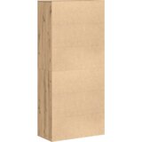 vidaXL Highboard Umetniški hrast 80x39x178 cm Inženirski les | Shoptok.si
