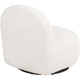 House Nordic Kremno bel vrtljiv fotelj Milo – | Shoptok.si
