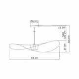 Vesta 552 VISILICA 1*E27 CRNA | ePonuda.com