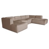 Atelier Del Sofa ugaona garnitura More Pars (M5 M1 M1 M2 M3) Cappucino | ePonuda.com