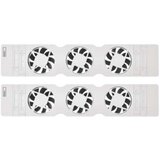 Emos Komplet 2x ventilatora za grejanje 5/230V, beo | Eponuda.com