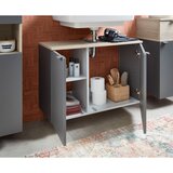 Pelipal Siva/v naravni barvi stenska omarica brez umivalnika v borovem dekorju 53x80 cm Quickset 394 – | Shoptok.si