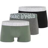 Marc O'Polo Bokserice svijetlosiva / siva melange / pastelno zelena / crna