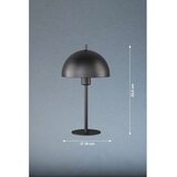 Fischer & Honsel Črna namizna svetilka s kovinskim senčilom (višina 33,5 cm) Kia – | Shoptok.si