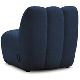 Bobochic Paris Temno moder fotelj iz tkanine bouclé Janissaire – | Shoptok.si