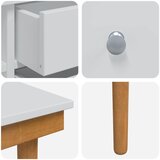  Set toaletnog stolića FAUSKE 3 kom. Bijela 76 x 50 x 103,5 cm | shoptok.hr