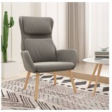  Stolica za opuštanje svjetlosiva baršunasta | shoptok.hr