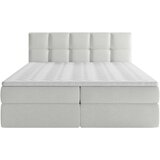 MID.YOU POSTELJA Z VZMETNICO 200 cm x 200 cm , les, tekstil, leseni material bela | Shoptok.si