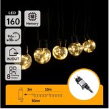 Aigostar LED spoljašnja dekorativna girlanda 160xLED/3,6W/230V 10m IP44 topla bela | Eponuda.com
