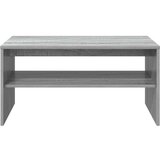  Klubska miza Siva Sonoma 80 x 50 x 40 cm Konstruiran les, (5000120592) | Shoptok.si