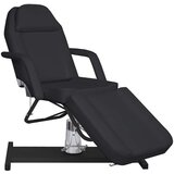vidaXL Masažna miza črna 180x62x(87-112) cm | Shoptok.si