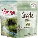 Purizon Snack jagnjetina z ribo - brez žit - Varčno pakiranje: 3 x 100 g Cene