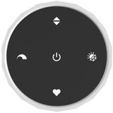 Eglo 390483 - led prigušiva luster na sajli pantoja 8xLED/5,8W/230V bež/dimljena +do | Eponuda.com