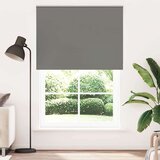 vidaXL roleta Blackout siv 155x230 cm Širina tkanine 151,6 cm | Shoptok.si