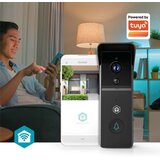 Nedis WIFICDP21BK - Videozvono sa senzorom 4400 mAh Full HD 1296p IP44 Wi-Fi Tuya | Eponuda.com