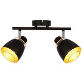 Candellux Lighting črna stropna svetilka s kovinskim senčilom 41.5x10 cm aleksandria | Shoptok.si