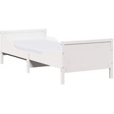  s produžetnim madracem s uzglavljem Bijelo 80 x 200 cm | shoptok.hr