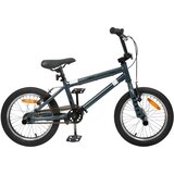 vidaXL BMX Kolo 16 Palcev za 5-8 let Temno siva - - Siva - 15.71 - 117 x 60 x 80 cm - 2025--v1 | Shoptok.si