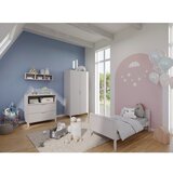 Germania Kremno bela otroška garderobna omara 89x180x54 cm Alkmaar – | Shoptok.si