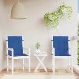  Jastuci za vrtne stolice 2 kom plavi 100 x 50 x 3 cm od tkanine | shoptok.hr