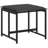  13dijelni vrtni blagovaonski set s jastucima crni od tekstilena | shoptok.hr
