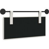  Držeće uzglavlje Zidne Lažna koža - Bijeli 80 cm bez LED | shoptok.hr