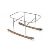 Hanah home hier metal grey chrome Cene