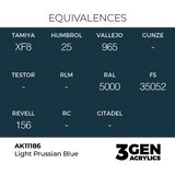 AK Interactive Light Prussian Blue 17ml - 3rd Gen Akrilna Boja AK11186 | Eponuda.com