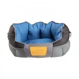 krevet za pse Durable Oxford Plavo - Crni L