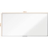 Nobo Magnetna tabla Essence Steel, 120 x 240 cm | Shoptok.si