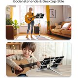 K KASONIC Prenosno Zložljivo Stojalo za Glasbene Liste | Shoptok.si