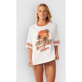 Rip Curl Surf Culture Crop Oversize T-shirt bone | Shoptok.si