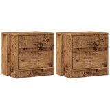 vidaXL Noćni ormarići 2 kom boja drva 40x30x40 cm konstruirano drvo | shoptok.hr