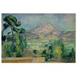 XXL slika - Paul Cézanne – Mont Sainte-Victoire 150x100 | shoptok.hr
