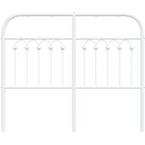  Metalno zamjensko uzglavlje bijelo 120 cm | shoptok.hr