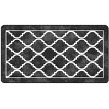  Perivi tepih crno-bijeli 80 x 150 cm | Eponuda.com