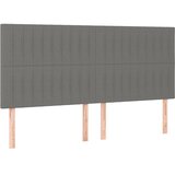  Okvir kreveta bez madraca tamnosivi 180x200 cm od tkanine | shoptok.hr