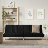  Kauč na razvlačenje od tkanine crni | shoptok.hr