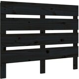  Uzglavlje crno 75 x 3 x 80 cm od masivne borovine | shoptok.hr