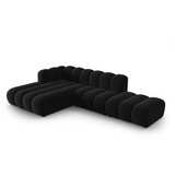 Micadoni Home Antracitno siva kotna sedežna garnitura (levi kot) Lupine – | Shoptok.si