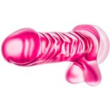 B Yours umetni penis s testisi – 20 cm (roza) Cene