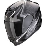 Scorpion Exo-520 evo air terra black-silver-white Cene