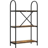vidaXL Knjižna polica Dimljeni hrast 60 x 30 x 109 cm Konstruiran les | Shoptok.si