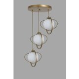 Opviq nepal 3 Lü tepsili eskitme beyaz Camlı Sarkıt antiquewhite chandelier | Eponuda.com
